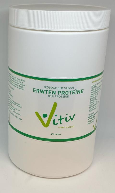 Erwten proteine 80% vegan bio