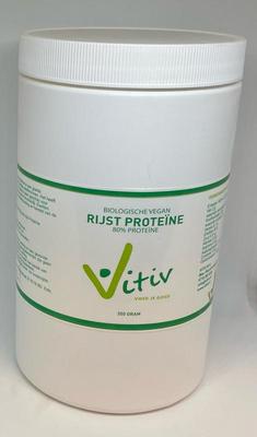 Vitiv Rijst proteine 80% vegan bio