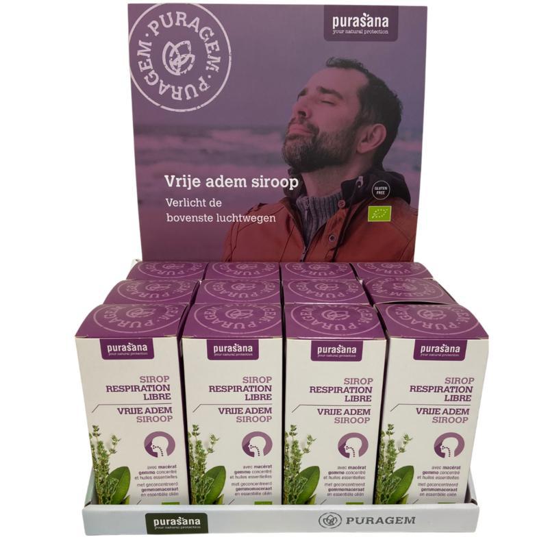 puragem vr adem siroop gevuld displ