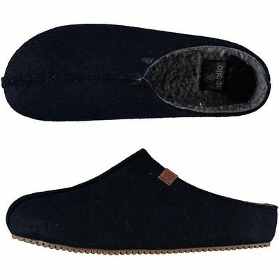 Apollo Zweedse slof denim/blauw maat 45/46