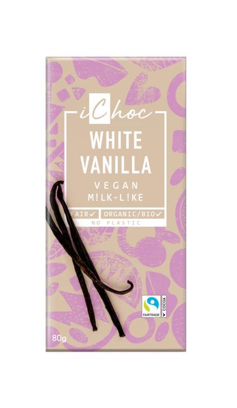 White vanilla vegan bio