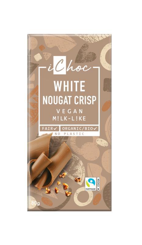 White nougat crisp vegan bio