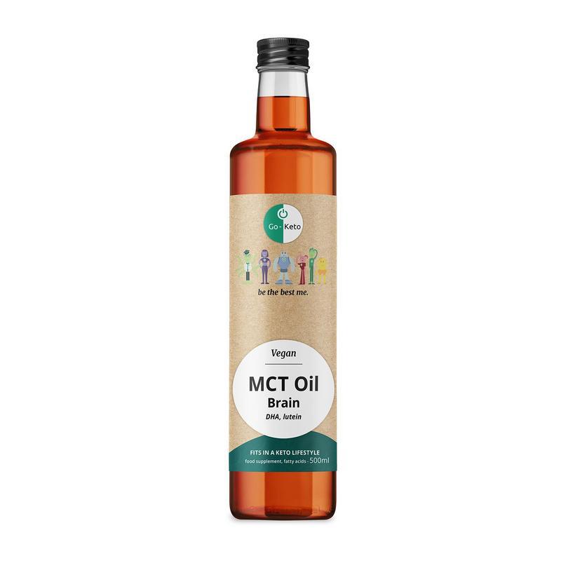 MCT olie premium brain orange en luteine