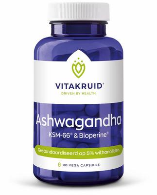 Vitakruid Vitakruid Ashwagandha 5% withanoliden KSM-66 & Bioperine