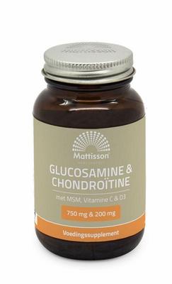 Mattisson Glucosamine chondroitine met MSM, vitamine C & D3