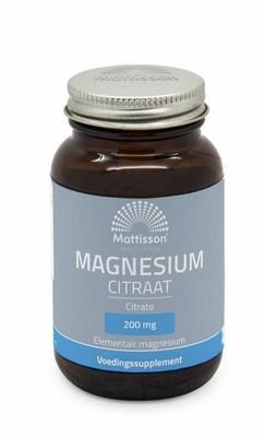 Mattisson Magnesium citraat 200mg