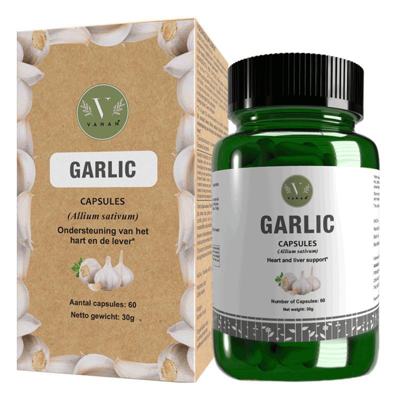 Garlic capsules