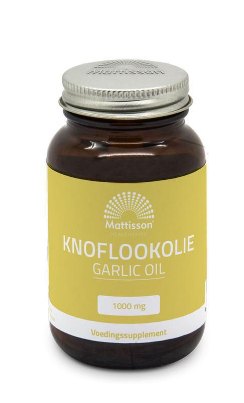 Knoflookolie/garlic oil 1000mg