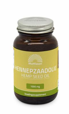 Mattisson Hennepzaadolie 1000mg