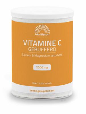 Mattisson Vitamine C gebufferd calcium & magnesium ascorbaat