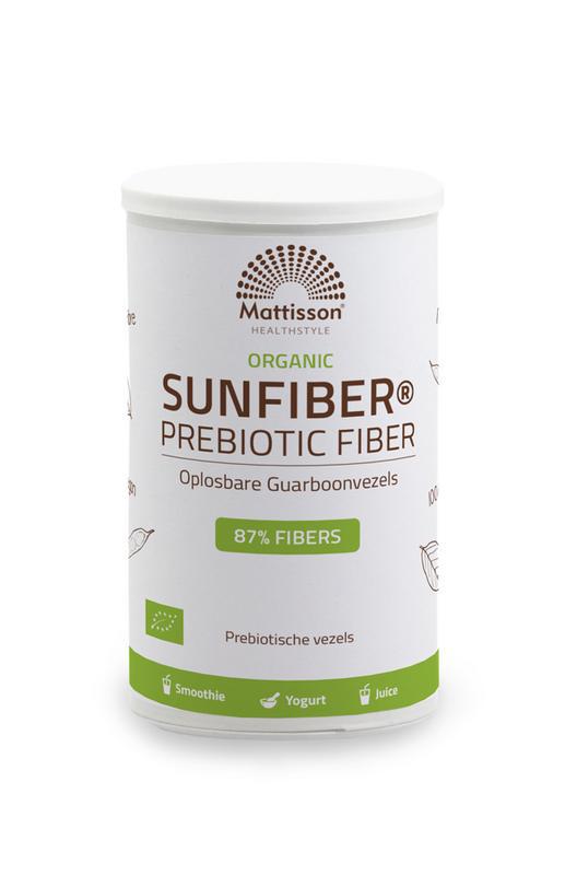 Organic sunfiber oplosbare guarboonvezel bio