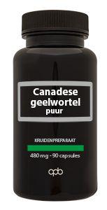 Canadese geelwortel 480mg puur