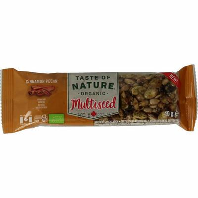 Taste Of Nature Cinnamon pecan bio