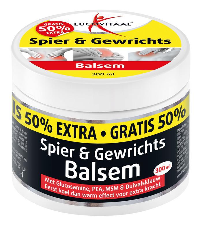 Spier & gewrichtsbalsem 50% extra