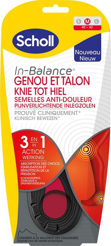 In balance inlegzolen knie tot hiel medium