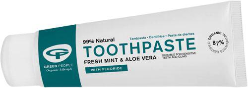 Fresh mint & aloe vera fluoride toothpaste