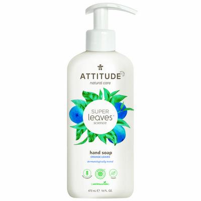 Attitude Handzeep super leaves orange leaves