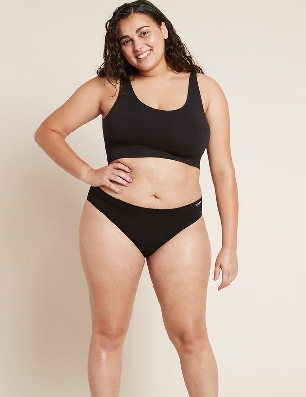 Menstruatieondergoed bikinislip zwart normaal L