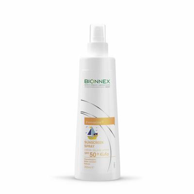 Bionnex Preventiva sunscreen cream spray kids SPF50+