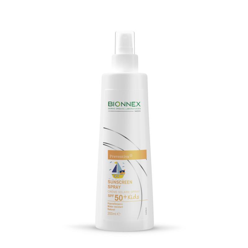 Preventiva sunscreen cream spray kids SPF50+