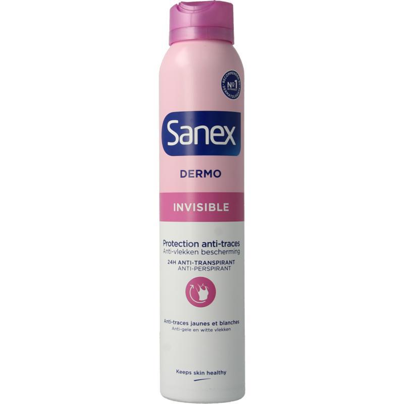Sanex deodorant spray dermo invisible