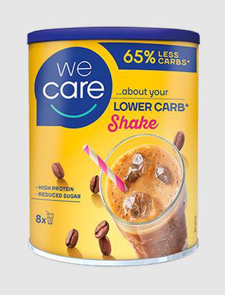 Lower carb shake iced coffee