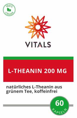 Vitals L-Theanine 200mg