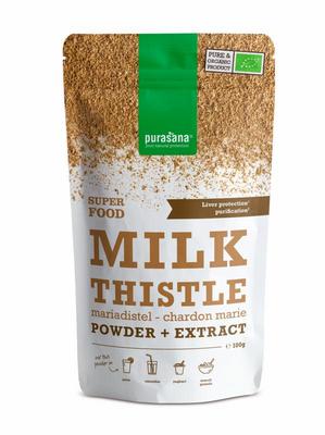 Purasana Mariadistel poeder + extract bio