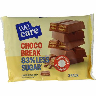 Wecare Lower kcal/sugar bar choco break