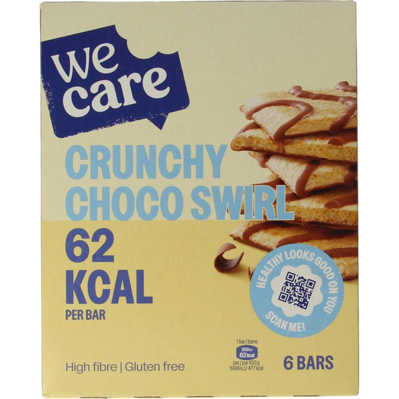 Lower kcal/carb bars crunchy choco swirl