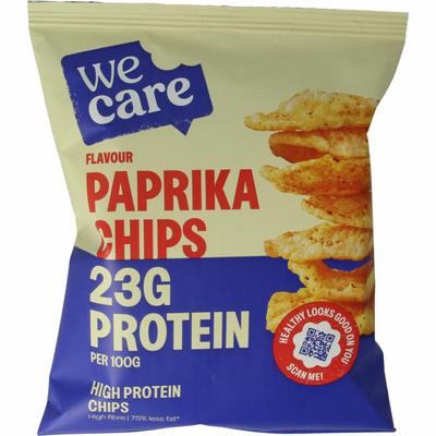 Wecare High protein paprika chips