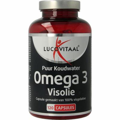 Lucovitaal Omega 3 visolie puur koudwater Lucovitaal Omega 3 visolie puur koudwater