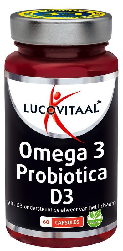 Omega 3 probiotica D3 vegan