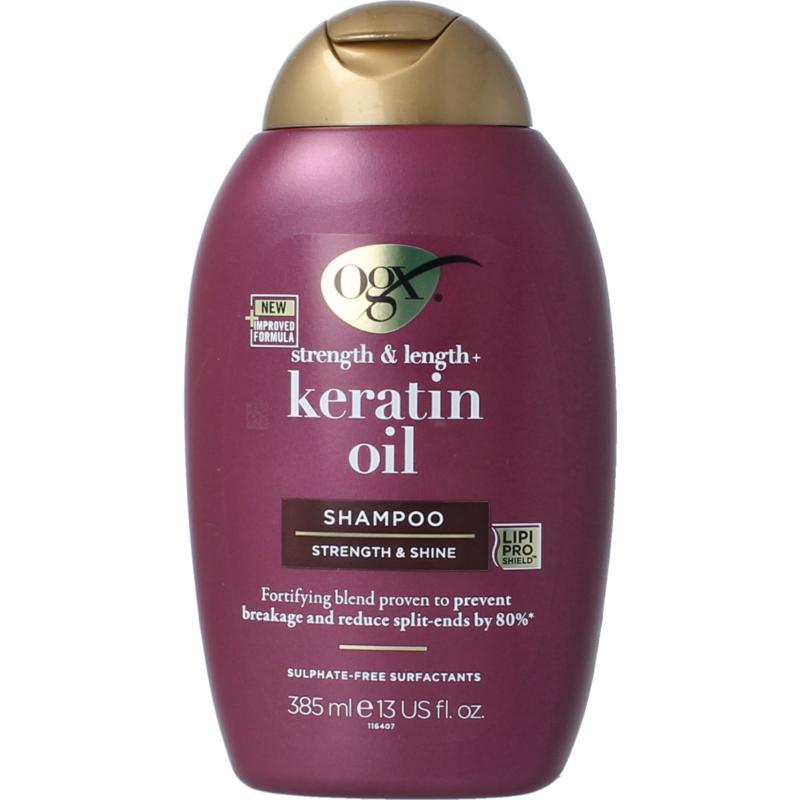 Shampoo keratin oil