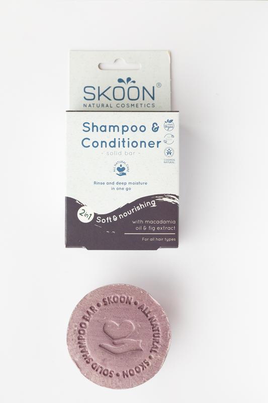 Solid shampoo & conditioner 2 in 1