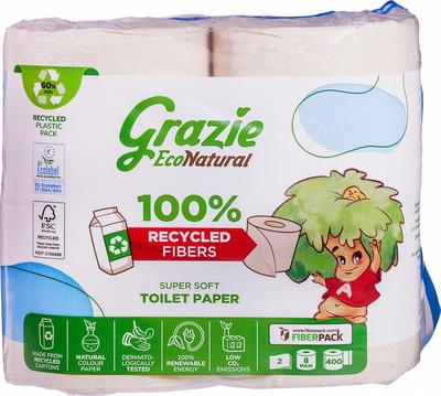 Grazie Natural Toiletpapier 2-laags