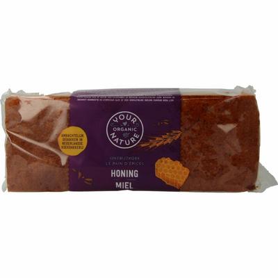 Your Organic Nat Ontbijtkoek honing - rogge bio