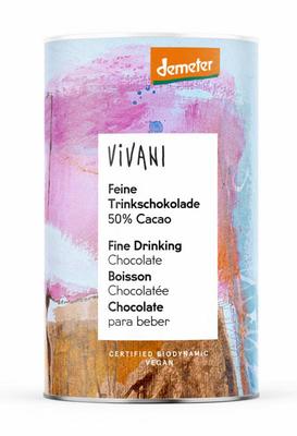 Vivani Hot chocolate drink Demeter 50% cacao bio