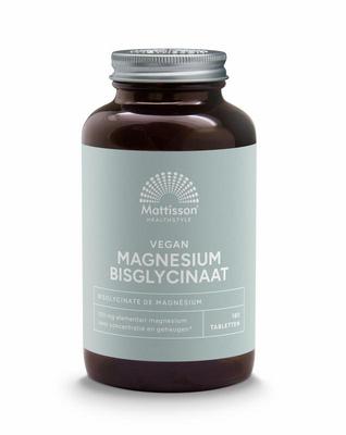 Mattisson Magnesium bisglycinaat 100mg taurine Mattisson Magnesium bisglycinaat 100mg taurine