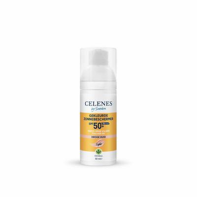 Celenes Herbal dry touch tinted light fluid SPF50+