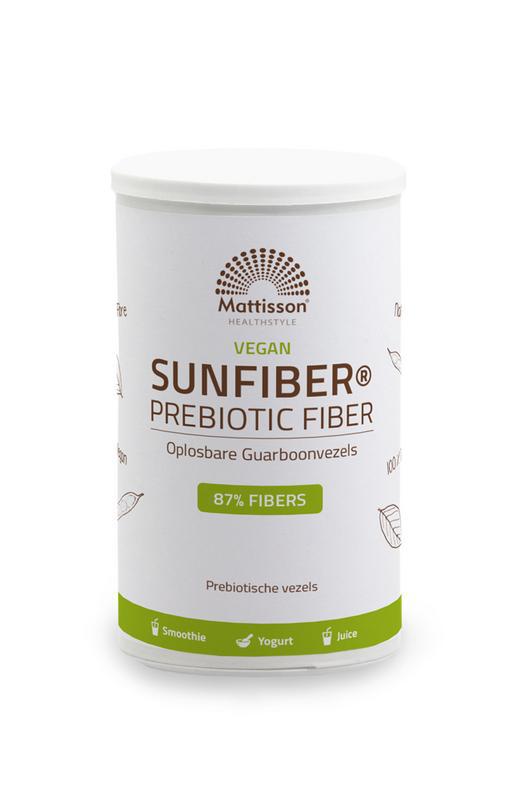 Sunfiber oplosbare guarboonvezels vegan