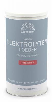 Mattisson Elektrolyten poeder forest fruit Mattisson Elektrolyten poeder forest fruit