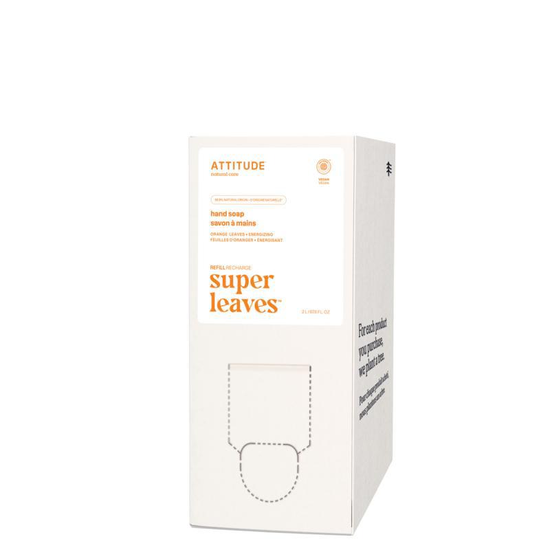 Super leaves handzeep orange leaves eco refill