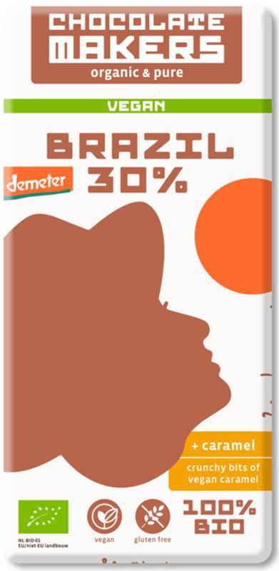 Brazil karamel 30% vegan demeter bio