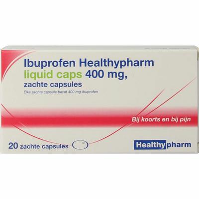 Healthypharm Ibuprofen 400mg liquid caps