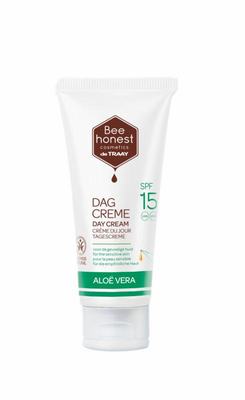 Traay Bee Honest Dagcreme aloe vera SPF15 Traay Bee Honest Dagcreme aloe vera SPF15
