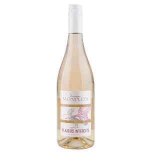 ONBEKEND \ MERKLOOS Domaine monplezy plaisirs interdit blanc 0,75 l