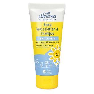 Baby waslotion en shampoo