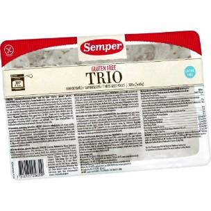Semper Trio ontbijtbroodjes glutenvrij