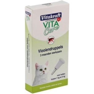 Vitacare vlooiendruppels kat 1st